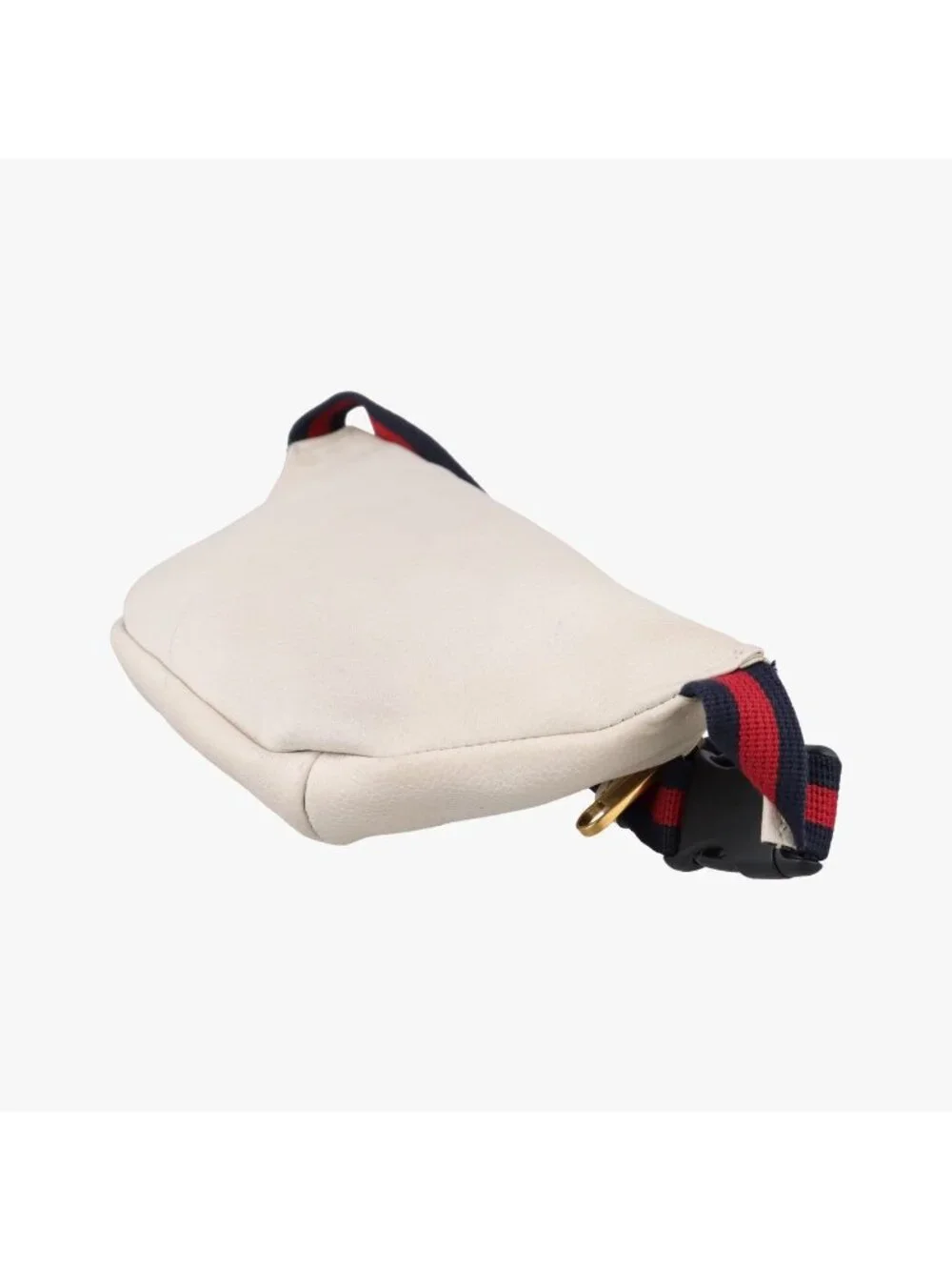 Gucci Print White Leather Handbag